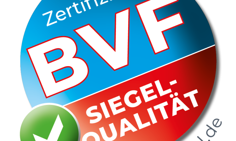 Das BVF-Siegel In Neuem Lock: Es Steht Für Eine Hohe Qualität Sowie Sicherheit Der Systeme Und Komponenten