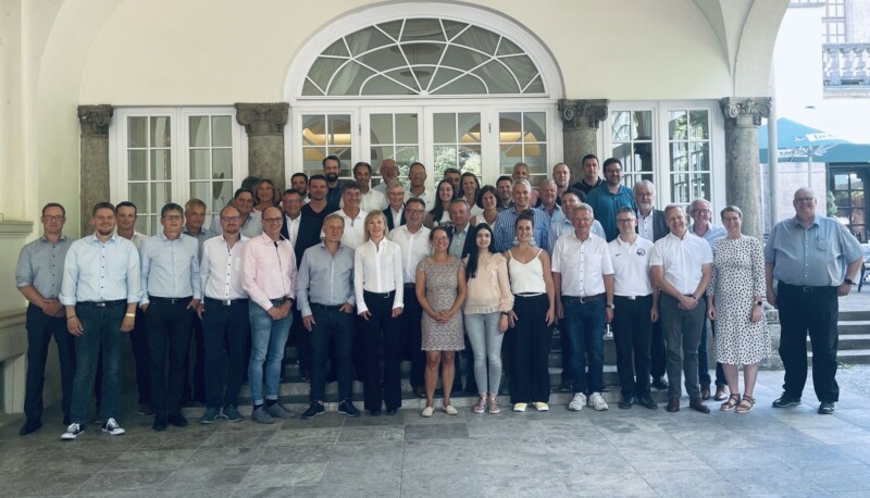Gruppenbild der Mitgliederversammlung 2022 des BVF eV