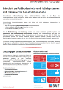 Titelseite des BVF-Infoblattes