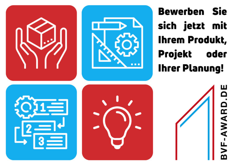 Jetzt für den BVF Award 2024 bewerben!
