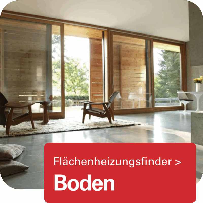 Zum Flächenheizungsfinder Boden