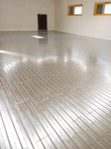 ATHE-Therm Sportbodenheizung für die Elbinselschule in Hamburg