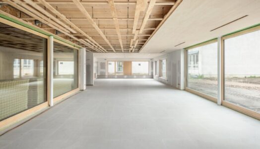 Neubau Kindertagesstätte mit Mensa, Stadt Würzburg (Copyright: Lindner Group)