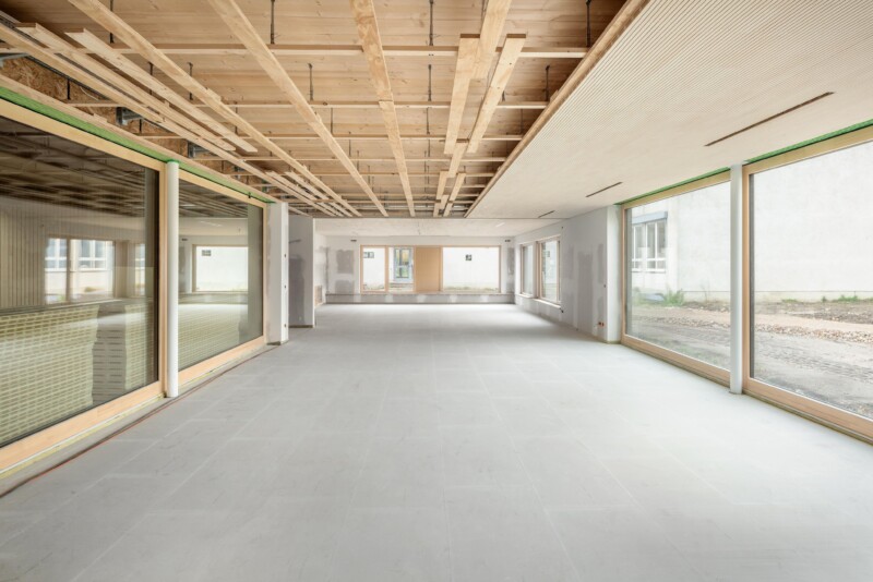 Neubau Kindertagesstätte mit Mensa, Stadt Würzburg (Copyright: Lindner Group)