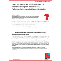 Tipps für Bauherren und Investoren zur Modernisierung von bestehenden Fußbodenheizungen in älteren Gebäuden