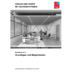 Richtlinie 15.1 - Kühlen und Heizen mit Deckensystemen: Grundlagen und Möglichkeiten