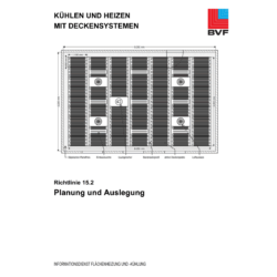 Richtlinie 15.2 - Kühlen und Heizen mit Deckensystemen: Fachgerechte Planung und Auslegung