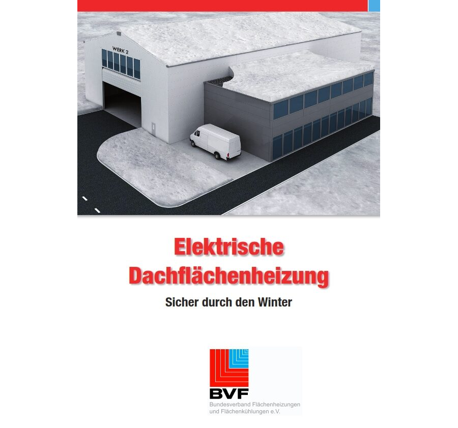 BVF-Broschüre elektrische Dachflächenheizung